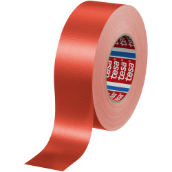 tesa 56359-00003-00 Cloth Tape red 25m x 38mm high Adhesive strength