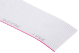 Kabel taśmowy Nieekranowany, AWG: 28, 25-żyłowy, raster: 1.27mm, 5m, -20→ +105 C