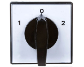 Łącznik krzywkowy 1-0-2 3P 25A na szynę TH 4G25-53-U S18