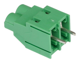 Klucz polaryzacyjny 2 -pinowe raster 6.35mm Przewlekany Męski Phoenix Contact