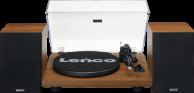 LS-480WD Turntable, Bluetooth, including 2 speakers, wood