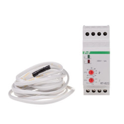 RT-822 Regulator temperatury - zakres temperatur 30÷60°C montaz na szynie DIN, styk: 1NO/NC 230V AC