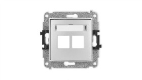 Icon Mechanizm Gniazda Multimedialnego Podwójnego Bez Modułu (Standard...