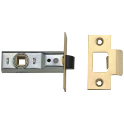 Yale Locks M888 Tubular Mortice Latch 76mm 3in Polished Brass Pack of 1