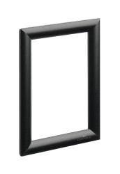 Rama do montażu ściennego, Biały, Gładkie - sztywne i przeszklone, Modele niemagnetyczne