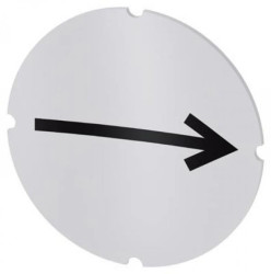 Etykieta wkładana do przycisku podświetlanego z symbolem graficznym strzałka /10 szt./ SIRIUS ACT 3SU1900-0AB71-0QR0