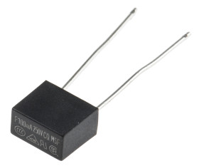 Bezpiecznik nieresetowalny 100mA 250V RS PRO F Termoplastyczne 35 A przy 250 V AC rozstaw 5.08mm