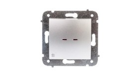 Carla Łącznik Krzyżowy Z Podświetleniem Srebrny 1728-16