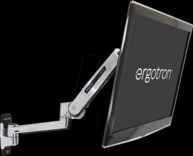 45-353-026 Ergotron LX monitor arm, up to 42 inches, wall bracket