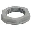 Counter nut, PG42, 65 mm, silver gray, 1411229