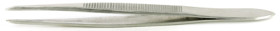 General purpose tweezers, uninsulated, antimagnetic, stainless steel, 125 mm, 647.SA.5