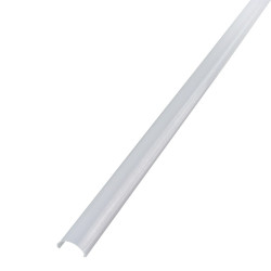 Klosz wciskany 1m do profili B1/C1 wpuszczany transparentny do profilu aluminiowego B1/C1 TR 1M