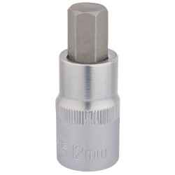 Draper Expert 16304 1/2" Sq. Dr. Hexagonal Socket Bits (12mm)