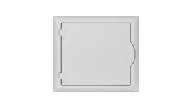 Rozdzielnica Modułowa 1X6 P/T Economic Box Rp 1/6 Drzwi Białe (N+Pe) Ip40...