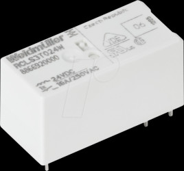 1984030000 Plug-in PCB relay 12 V DC, 16 A, 1 changeover contacts