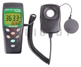TM209M Luksomierz 0,01~400000 lx ,MEM do LED kolorowych