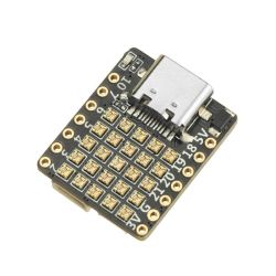 Płytka z modułem WiFi ESP32-C3 i matrycą LED