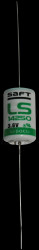 LS-14250CNA 1/2AA lithium battery, 3.6 V, 1.2 Ah, axial wires