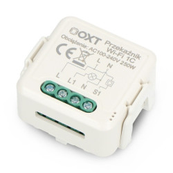 Tuya - jednokanałowy mini przekaźnik WiFi - aplikacja Android/iOS - OXT T221