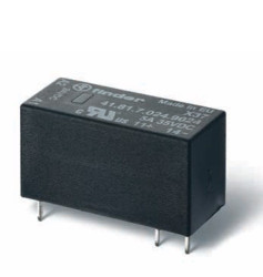 41.81.7.024.9024 Przekaźnik miniaturowy niski serii 41: 1 Z; 5 A; cewka 24 V DC