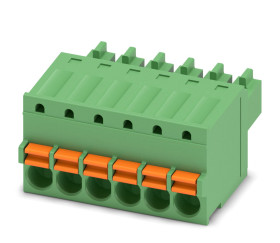 Złącze PCB 6 -pinowe raster 3.5mm Montaż na panelu Żeński Phoenix Contact