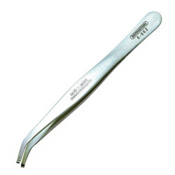 Bernstein 5-062 SMD Tweezers 115mm Bent With Gripping Cavity