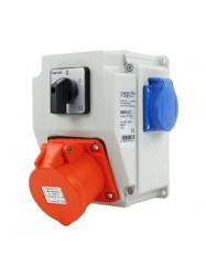 Zestaw siłowy NBOX-Z.7 1x16A 5P 2x230V wyłącznik krzywkowy 0-1 3711207