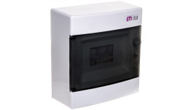 Rozdzielnica Modułowa 1X8 Natynkowa Drzwi Dymne / Ip 40 400V Ac / Ect8pt...