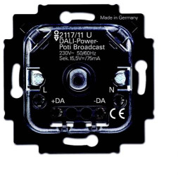 Busch-Jaeger Płytka przycisku Regulator natężenia oświetlenia 2CKA006599A2986 1 szt.