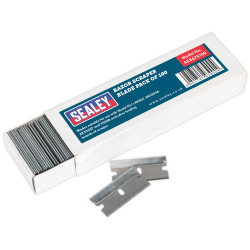 Sealey AK867B100 Razor Scraper Blade Pack Of 100