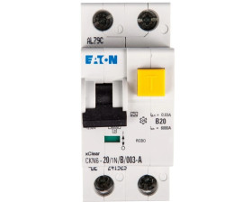 Wyłącznik różnicowo-nadprądowy 2P 20A B 0,03A typ A CKN6 20/1N/B/003-A 241525