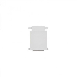 Simon 55 Zaślepka otworu wtyku RJ45/RJ12 do pokrywy gniazda teleinformatycznego Jasnoszary mat BWB/114