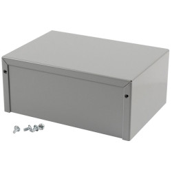 Hammond 1411Q Utility Metal Case 178x127x76mm Aluminium Grey