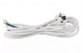 PRZEWOD 3X1,5MM BIALY 3M PVC