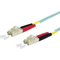 Metz Connect 151J1JOJO50E Fibreglass FO Cable 5m Turquoise 2x LC plug 50/125&#xB5;