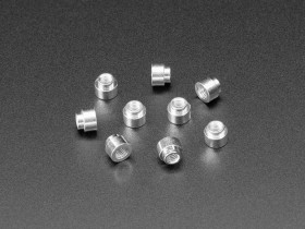 Adafruit SMT / Solderable Standoff Nuts - M3 x 3mm - 10 pack