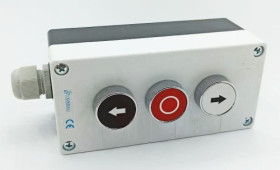 LAY5-BP334 obudowa przycisku potrójny + przycisk góra / dół / zero