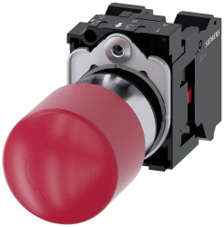 Siemens 3SU1150-1GB20-3PW0 Przycisk grzybkowy zatrzymania awaryjnego 1 szt.