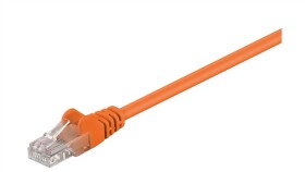 Cat 5E Kabel Łączący, U/Utp, Pomarańczowy - Długość Kabla 0.5 M