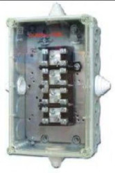 Skrzynka izolacyjna odgałęźna 4x35/16mm2 z dławnicami B30/B25 9210-146