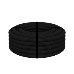 Rura elektroinstalacyjna giętka karbowana typ RGS 25/19 EKO(750N) czarna odporna na UV 68408 /10m/