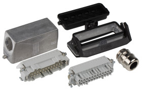 Zestaw złączy dużej mocy 24-pinowe Phoenix Contact 16A 500 V Żeńskie, męskie M32 x 1.5