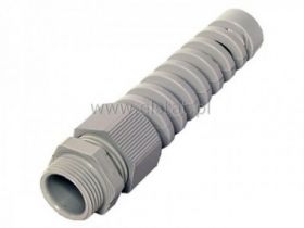 PG9 dławnica bakielitowa szara z odgiętką