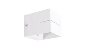 Lampa Ścienna Kinkiet Dekoracyjny Elton G9 Biały 03956 Struhm