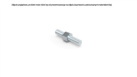 Łącznik Prosty Do Mocowania Uchwytu Drążka Do Drążka Izolacyjnego M 16Mm...