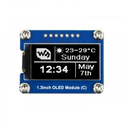 Wyświetlacz OLED 1.3" 64×128 Biały SH1107