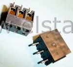 Złącze do druku; 3 piny ( R= 5 ) h= 12 prosta