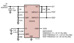 18V Dual Input Micropower PowerPath Prioritizer