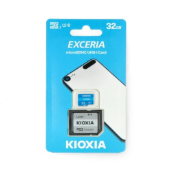 Karta pamięci Kioxia Exceria microSD 32GB 100MB/s M203 UHS-I U1 klasa 10 z adapterem