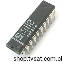 74S240N Octal Transceiver 3-State DIP20 SIGNETICS